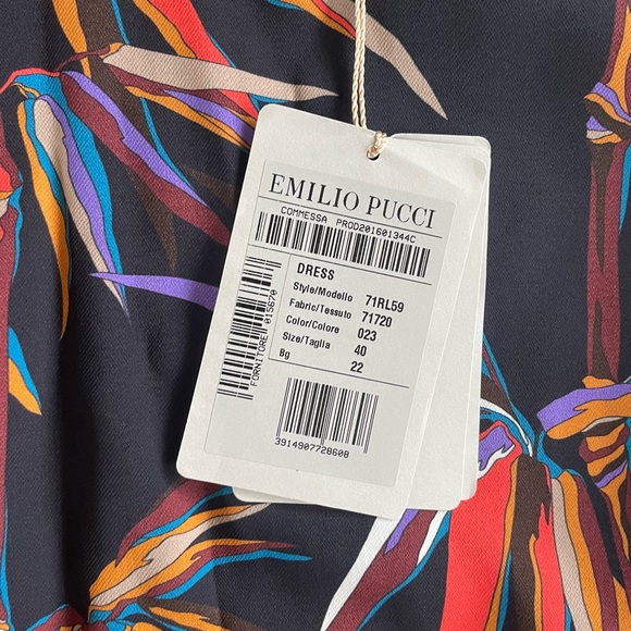 Emilio Pucci NWT shift dress size 6 - Picture 4 of 7
